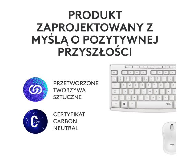 LOGITECH MK295 Silent Wireless Combo Offwhite - 595517 - zdjęcie 13